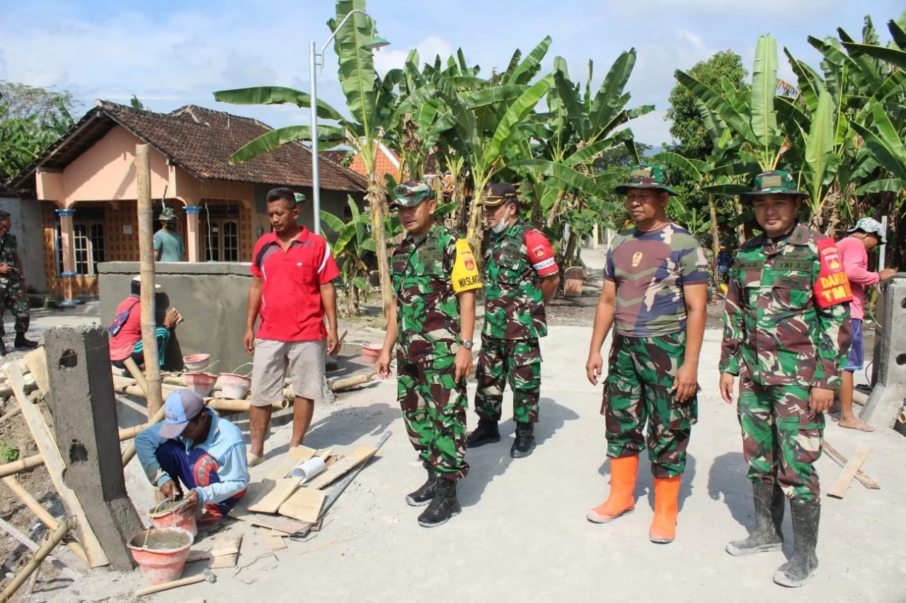 Kasiter Korem 074 Takjub Dengan Progres TMMD Reg 113 di Klaten