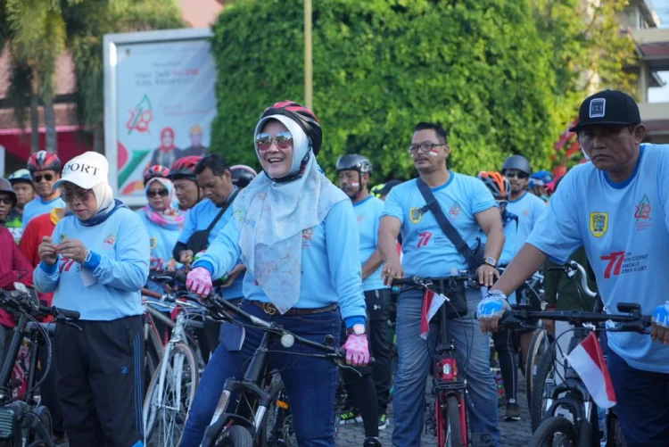 1.000 Pesepeda Ramaikan Gowes Kemerdekaan