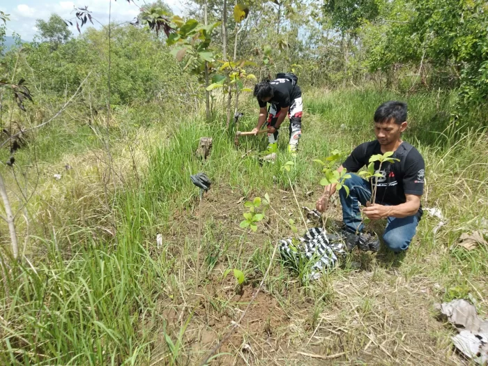 Komunitas Traile Se Kabupaten Klaten Mengadakan Kegiatan Reboisasi Di Dukuh Jeru’an