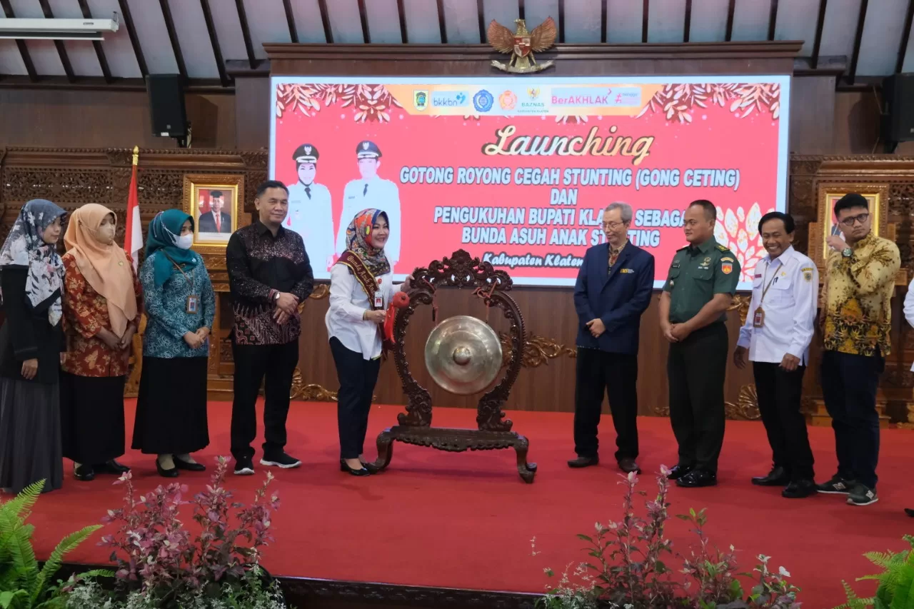 Tangani Stunting, Pemkab Klaten Luncurkan “Gong Ceting”