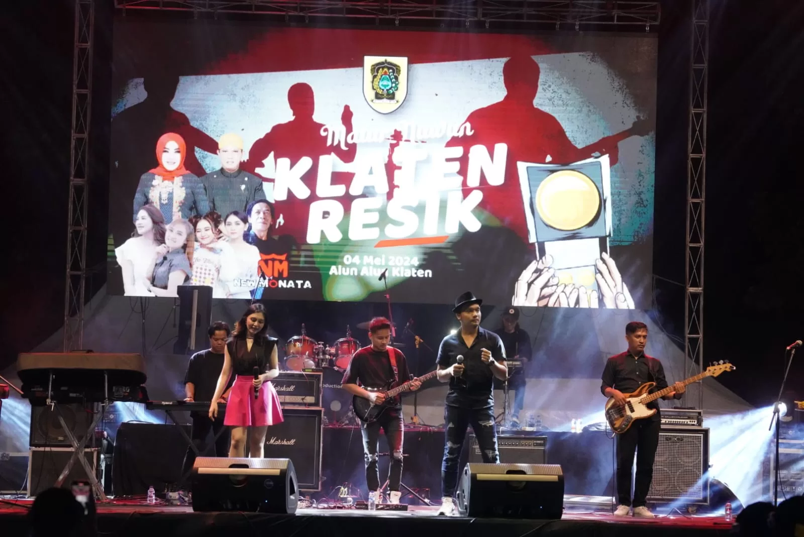 Konser Musik Adipura, Bupati Sampaikan Terima Kasih Ke Warga Klaten