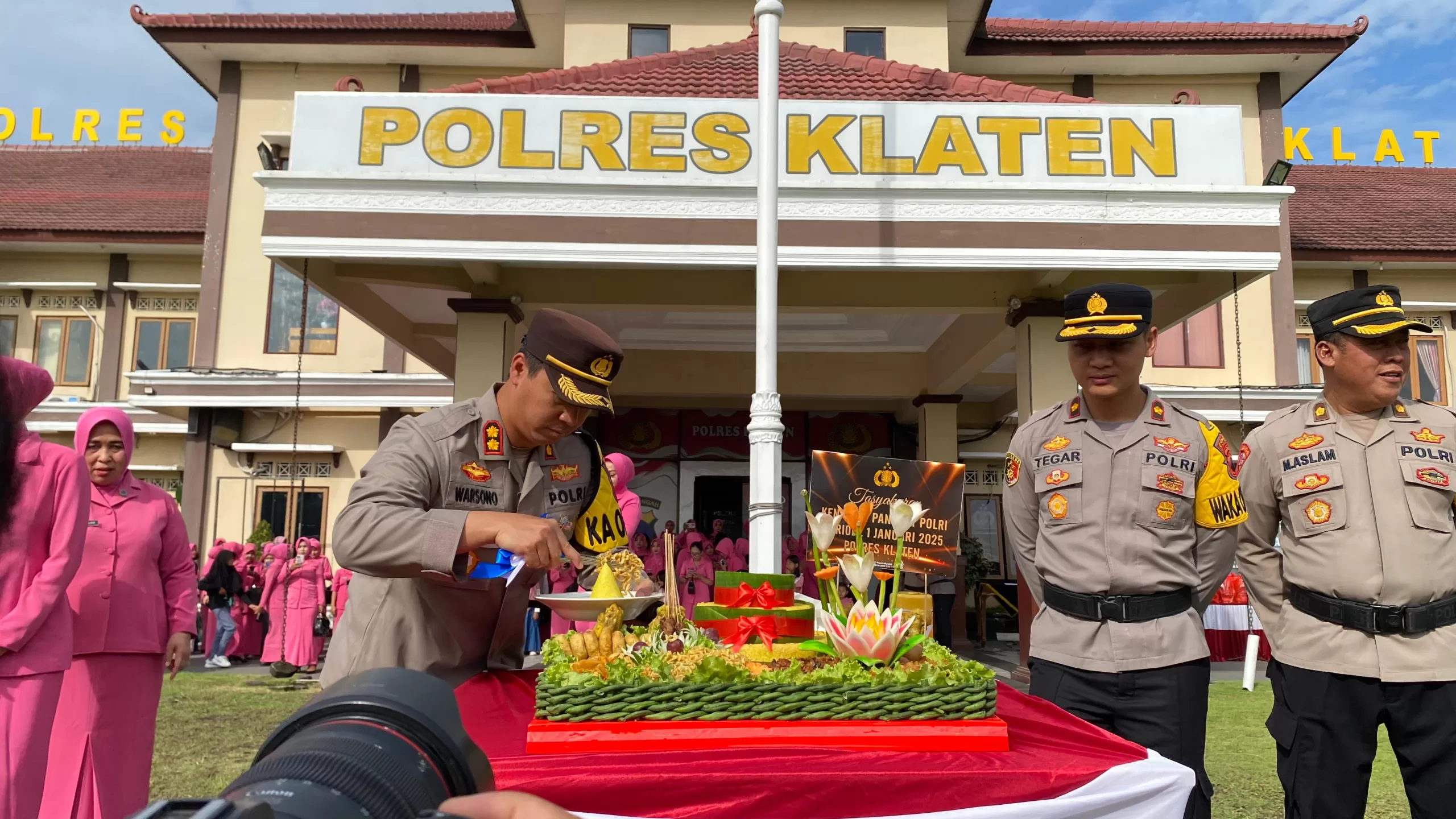 Sebanyak 97 Personel Polres Klaten Naik Pangkat di Akhir Tahun 2024